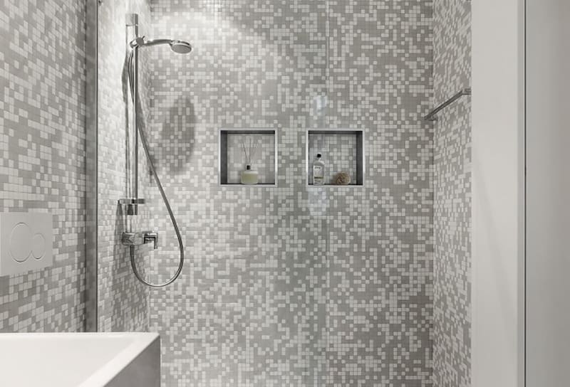 Y Shelf shower shelves and niches