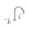 Rohl Lombardia C-Spout Widespread Lavatory Faucet
