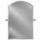 Afina Radiance Arch Top Bevel Mirror with Tilting Brackets - Contemporary