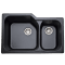 Rohl Allia 33" Double Bowl Undermount Kitchen Sink