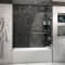 DreamLine Aqua Uno 34" Single Panel Swing Tub Door