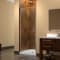 DreamLine Elegance Pivot Shower Door with Handle 35-3/4"-37-3/4" Width  Range