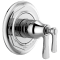 Brizo Rook Trim for Thermostatic Valve with Independent Temperature and Volume Control