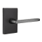 Emtek Helios Lever Handle with Modern Rectangular Rosette