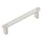 Emtek Select 5" Knurled Bar with Rectangular Stem Cabinet Pull