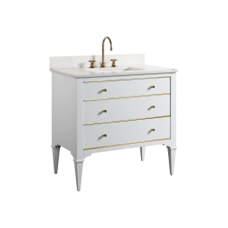 Fairmont Designs Prairie 26 Corner Vanity & Sink Set - Cognac