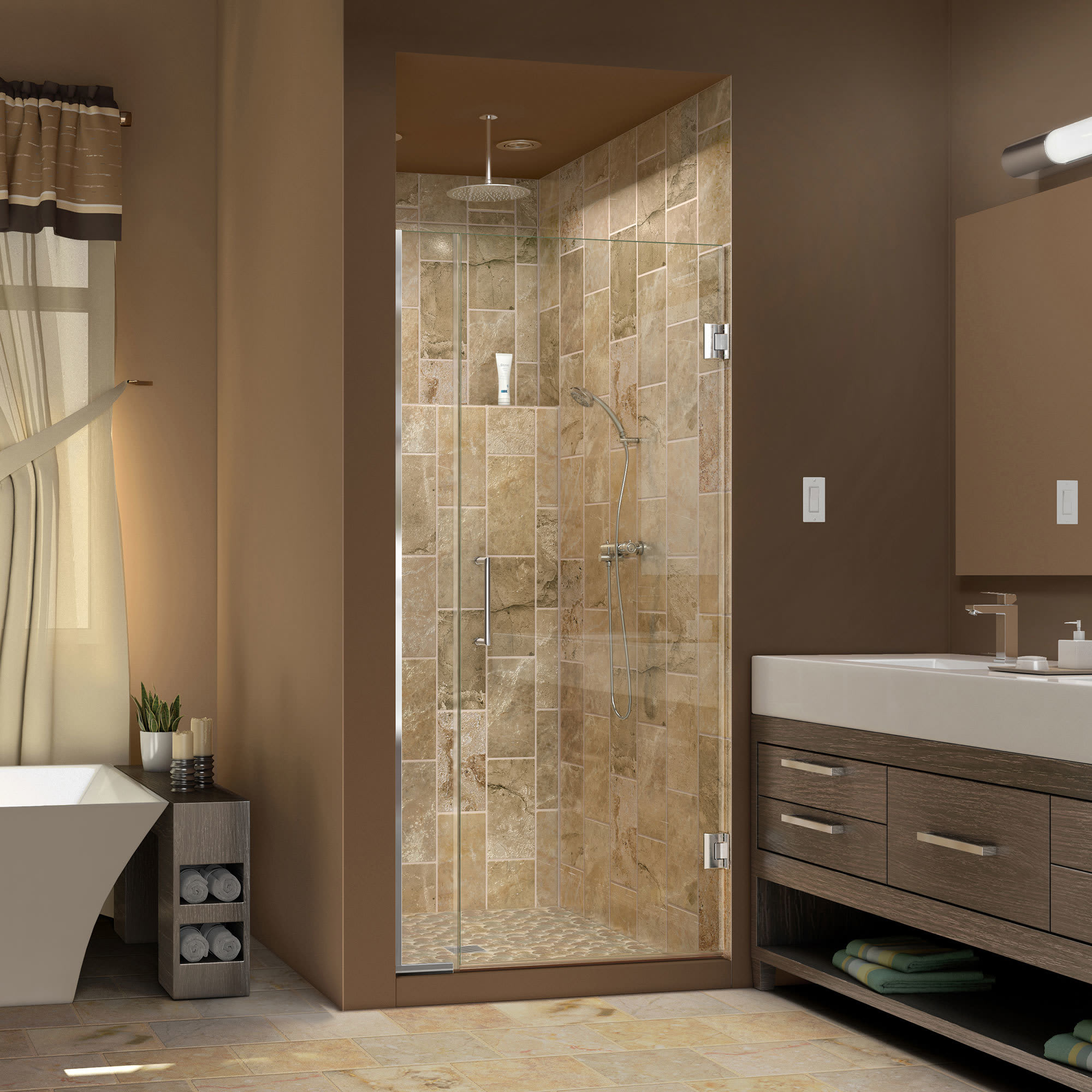 DreamLine Unidoor Plus 35 1/2 - 36 Shower Door