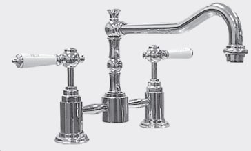 Sigma 1.35 Pillar Style Kitchen Faucet | QualityBath.com