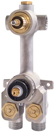 Aquabrass T12123 Turbo Thermostatic Valve With 2 Or 3-Way