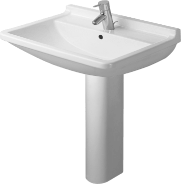 Duravit 030060 Starck 3 Washbasin For Pedestal Or Siphon Cover