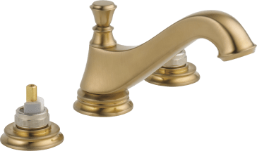 Delta 3595LF-CZMPU-LHP Cassidy Two Handle Widespread Bathroom