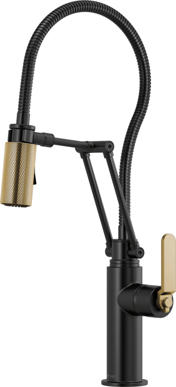 Robinet De Cuisine à Poignée Unique | Modèle Divisé | Couleur Noir Finition Noir Mat Imex 92221300
