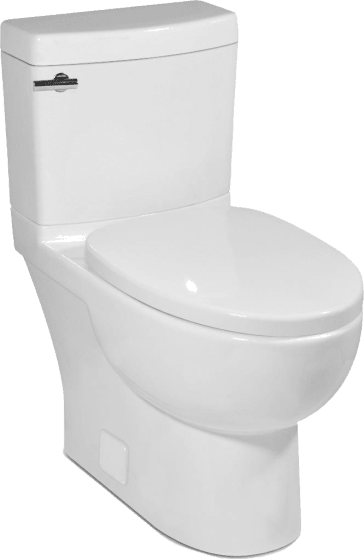Malibu II 2-Piece Elongated Rimless Toilet Bowl Only
