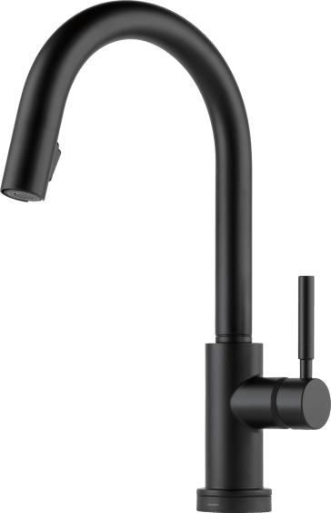 Brizo 64020LF-BL Solna Kitchen Faucet With Smart Touch Technology | QualityBath.com