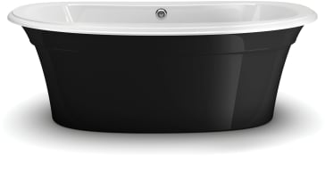 Maax 105744-000-015 Ella Sleek 6636 Freestanding Soaker Tub