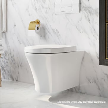 Icera C-6620.01 Muse Wall Hung Toilet | QualityBath.com