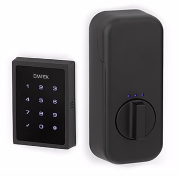 Emtek EMP0101US19 Empowered Motorized Touchscreen Keypad Deadbolt ...