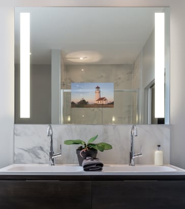 日本全国送料無料商品 特集 Fusion-Lighted-Mirror-TV_t8cicc テレビ