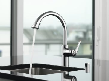 Kwc 10 061 004 Domo Kitchen Faucet Qualitybath Com