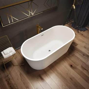 Maax 106385 000 001 Louie 6731 Freestanding Soaker Tub
