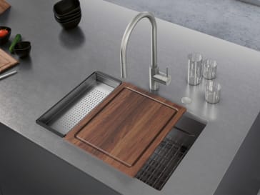 k.s83② Franke PKX11028 Sink, 28 3/4-inch, Stainless Steel - Amazon.com
