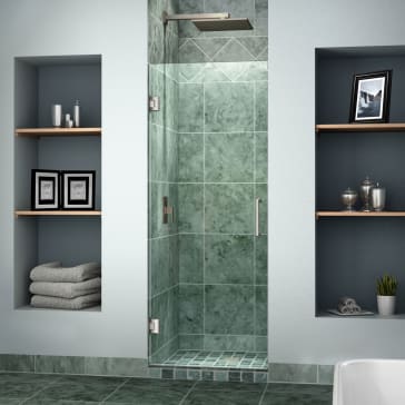 Dreamline Shdr 20247210f Unidoor 24 Hinged Shower Door Qualitybath Com