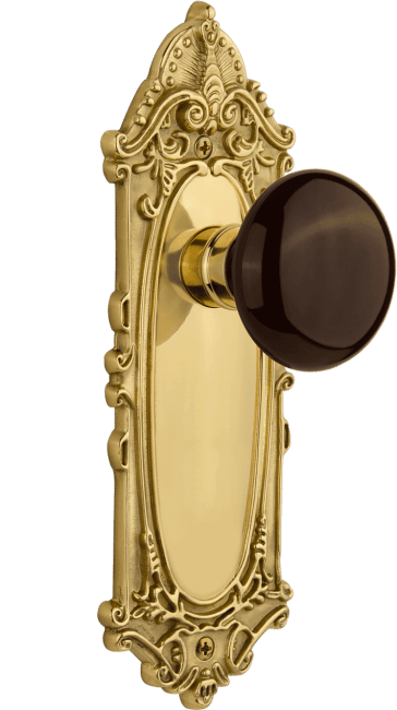 Nostalgic Warehouse 717856 Victorian Long Plate With Brown
