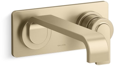 Kallista P34235-00 Guise Wall Mount Single Handle Lavatory Faucet ...