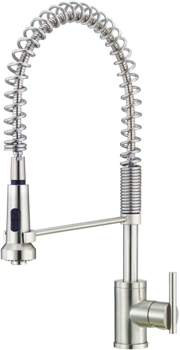 Danze D455258SS Parma Single Handle Spring Spout Kitchen ...
