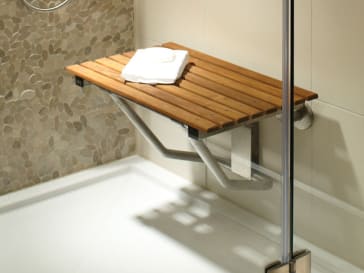 Hydro teak shower bench hotsell