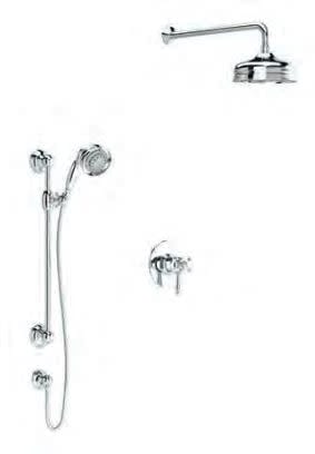 Rohl TTD23W1 SET Acqui 1/2" Thermostatic/Pressure Balance Shower Set ...