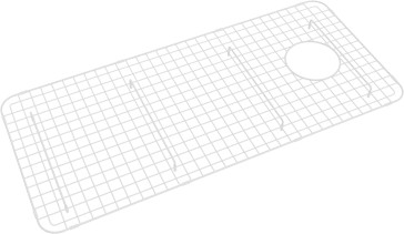 Rohl WSG3618WH Sink Grid For Rc3618 Kitchen Sink | QualityBath.com