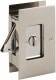 Emtek 2107US19 Modern Rectangular Pocket Door Lock | QualityBath.com