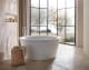 Duravit 700470000000090 White Tulip Freestanding Soaker Tub
