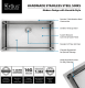 Kraus KHU100-32 Standart Pro 32" Kitchen Sink | QualityBath.com