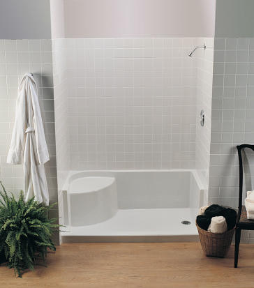 Mti SB6030SEAT Designer Collection Seated Shower Base | QualityBath.com