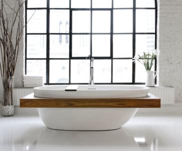 Wetstyle Bbe01 Be Collection Freestanding Soaker Tub With