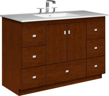 Strasser Woodenworks 25.126 Montlake Vanity With Slab ...