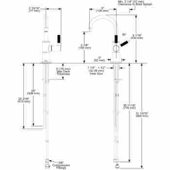 Brizo 61343lf H Litze Instahot Beverage Faucet Qualitybath Com