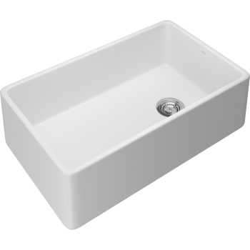 Rohl Al3220af1 Allia 32 3 4 Single Bowl Fireclay Apron Front Kitchen Sink Qualitybath Com