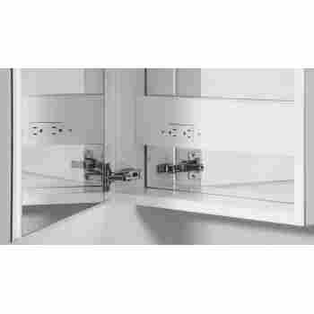 Robern Plm2030 Pl Series 19 1 4 Single Door Mirrored Cabinet Qualitybath Com