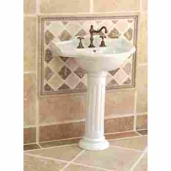 Carla Pedestal Sink Washbasin Only