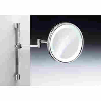 Featured image of post Wall Mounted Magnifying Mirror With Light : Buy wall mounted makeup mirrors online at thebathoutlet � free shipping on orders over $99 � save up to 50%!