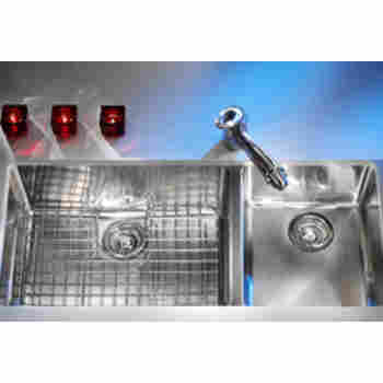 Kubus 38 5 8 Double Bowl Undermount Kitchen Sink