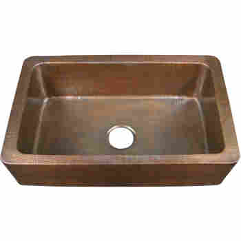 Barclay 6941 Ac 31 3 4 Delta Copper Single Bowl Farmer Kitchen