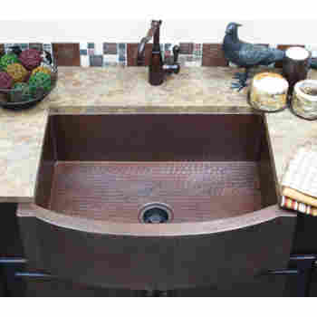 Sierra Copper Sc Van 33 Vancouver 33 Copper Apron Front Kitchen