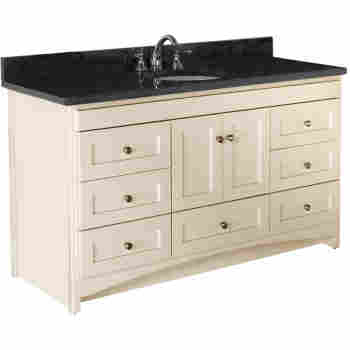 Strasser Woodenworks 43 901 Ravenna 60 Center Basin Vanity With