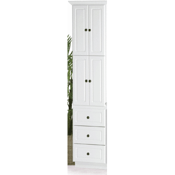 Strasser Woodenworks 11 451 Cabinet Style 18 W Linen Tower With