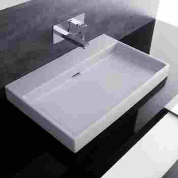 Ws Bath Collection Urban 70 1 Wall Mount Countertop Basin With