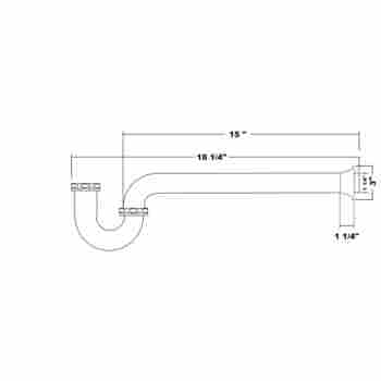 Rohl Rpt114 Traps And Drains Traditional Style Extended Decorative